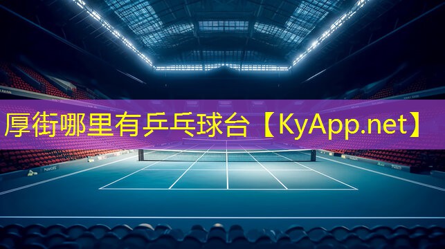 厚街哪里有乒乓球台