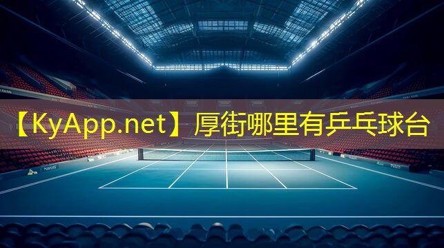 厚街哪里有乒乓球台