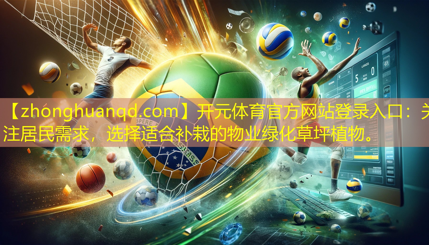 关注居民需求，选择适合补栽的物业绿化草坪植物。