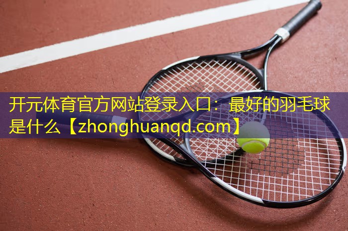 最好的羽毛球是什么